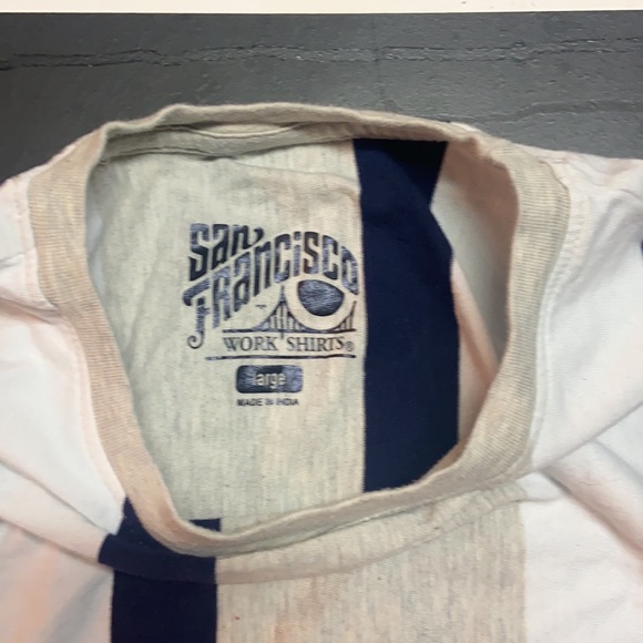 Striped San Francisco T-shirt, L - Picture 2 of 3